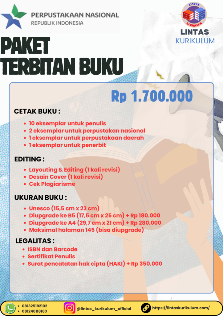 brosur penerbitan buku